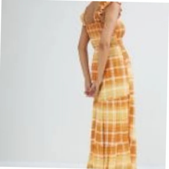 Anthropologie EN ELLY Ruffled Maxi Dress - Picture 4 of 12